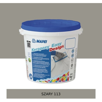 Mapei Kerapoxy Easy Design 3 kg cementově šedá – Sleviste.cz