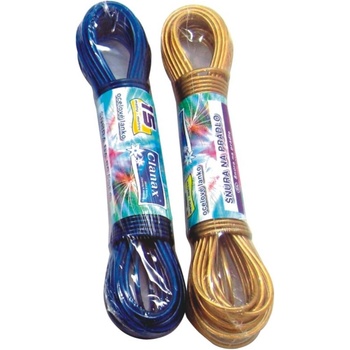 Clanax šňůra na prádlo ocelové lanko 15 m 1 kus