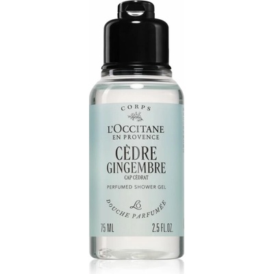 L’Occitane Cèdre Gingembre Perfumed Shower Gel sprchový gel 75 ml