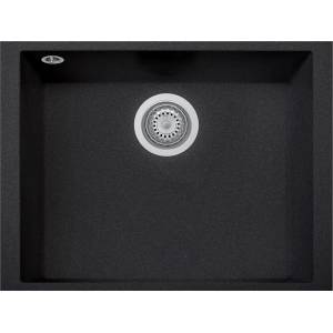 Plados Plados КУХНЕНСКА МИВКА one 60-10 st 600x440 ЧЕРНА (on6010st/44) Мивка за вграждане