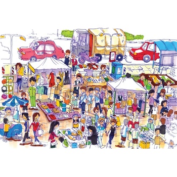 Yazz - Puzzle Bazaar - 1 000 piese