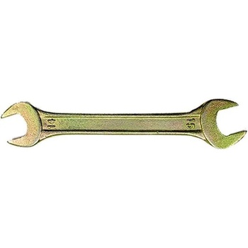 SIBRTEH Ключ гаечен, 14 х 17 mm, жълт цинк СИБРТЕХ