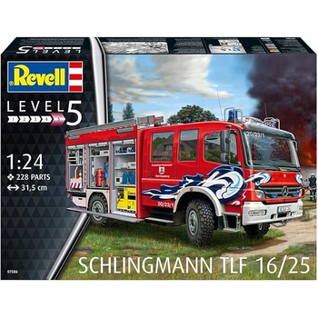 Revell Сглобяем модел Revell - Пожарникарски камион Шлингман TLF 16/25 (R07586)