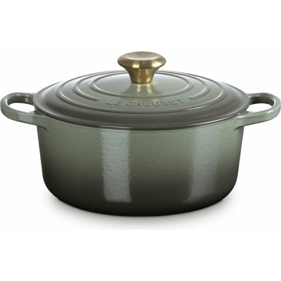 Le Creuset 21177241734441 Pekáč Signature 24 cm sivo-zelený