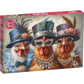 Cherry Pazzi Пъзел Cherry Pazzi от 500 части - Висше общество (20241-1)