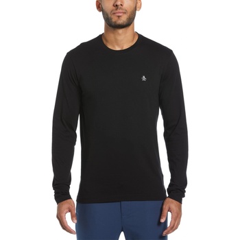 Image 1 of Original Penguin Тениска Original Penguin Original Long Sleeve Crew T Shirt - True Black