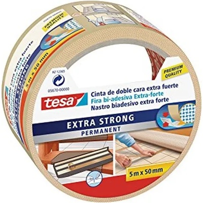 tesa 05670 50mmx5 m изключително здрава двустранна самозалепваща лента 05670-00001-11 (05670-00001-11)