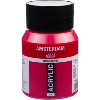 Amsterdam Standard akrylová farba 318 carmine 500 ml