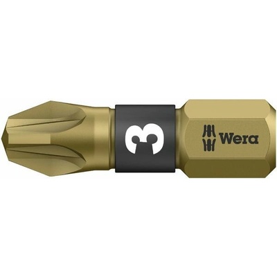 Wera 056714 Bit 1/4" PZ 3 x 25 mm, bitorsion typ 855/1 BTH PZ