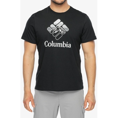Columbia CSC Seasonal Graphic Tee black/heavenly stacked gem