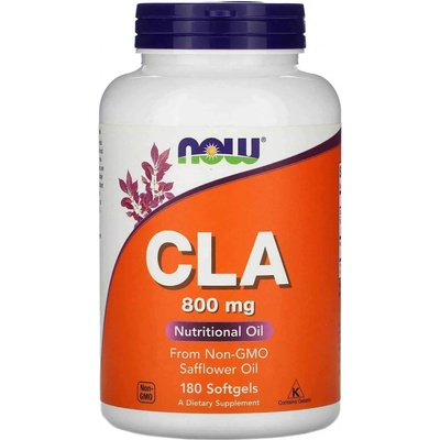 Now Foods CLA konjugovaná kyselina linolová 800 mg 180 mäkkých gélov