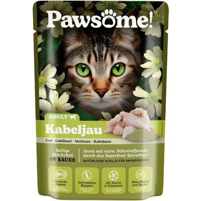 Pawsome! Adult s treskou 85 g