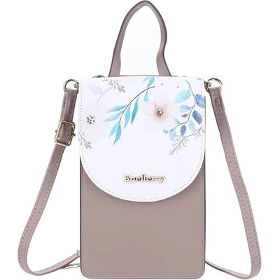 Baellerry Baellerry dámska kabelka na mobil Flowers Purpurová N8621s2