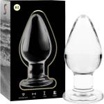 IBIZA Nebula Model 3 Anal Plug Borosilicate Glass 11x5cm Clear