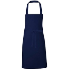 Link Kitchen Wear Klasická grilovacia zástera X1008 Navy Pantone 2766 80 x 70 cm