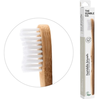 Humble Brush bambusová zubná kefka biela mäkká