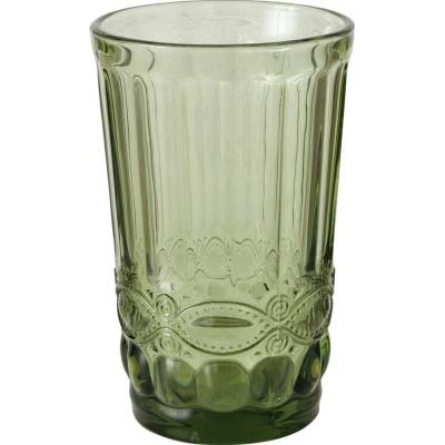Boltze Home Sklenice ze zeleného skla AURORA zelený 300 ml
