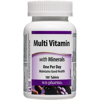 Webber Naturals Мултивитамини + Минерали 100 таблетки | Webber Naturals (3141 WN)