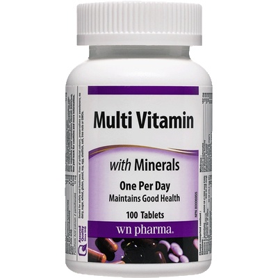 Webber Naturals Мултивитамини + Минерали 100 таблетки | Webber Naturals (3141 WN)