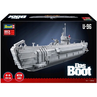 Revell Brick System Ponorka Das Boot U-96 1:56 stavebnica 00960
