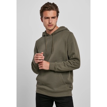 Urban Classics Мъжки суичър в цвят маслина Urban Classics Organic Basic HoodyUB-TB3086-00176 - Маслина, размер XXL