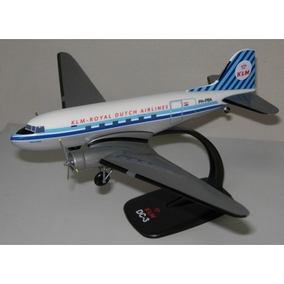 PPC Holland Douglas DC-3 KLM Royal Dutch Airlines 1960s Colors Snap-Fit 1:100