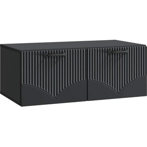 vidaXL Стенно монтиран ТВ шкаф Черно 78, 5 x 41 x 30 см (899026)