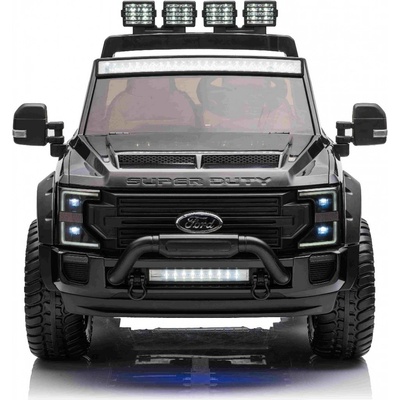 Beneo Elektrické autíčko Ford Super Duty 24V pohon 4X4 s vysokovýkonnými 24V motormi 2,4 GHz diaľkový ovládač čierna