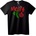 NOONEBRAND Тениска Много Весела Коледа - XL, Black