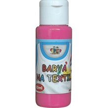 Barva na textil 60 ml růžová