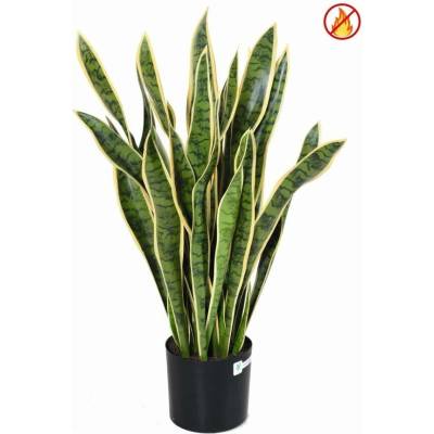 Umělá rostlina Sansevieria nehořlavá, 93cm