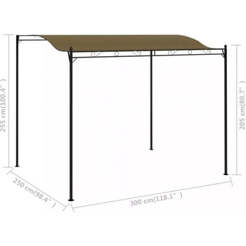 Image 1 of vidaXL 312216 3x2,5 m