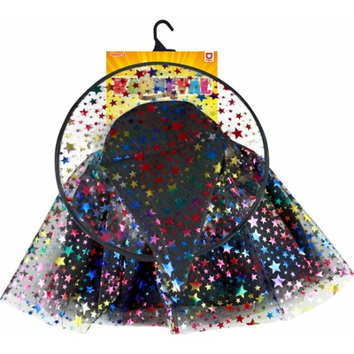 Rappa čarodějnice hvězda tutu sukně s kloboukem – Zboží Mobilmania