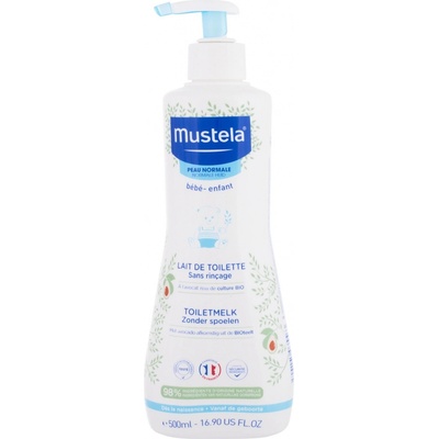 Mustela Bébé No Rinse Cleansing Milk Telové mlieko 200 ml