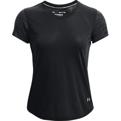 Under Armour Тениска Under Armour UA Streaker Jacquard Tee-BLK Velikost XS