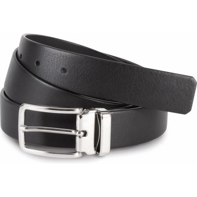 Kariban K-Up klasický kožený opasek KP 807 black