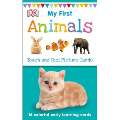 Dk Pub My First Touch and Feel Picture Cards: Animals | DK