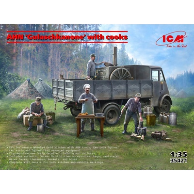 ICM AHN 'Gulaschkanone' with cooks 1:35