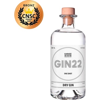 Garage 22 Gin22 42% 0,5 l (holá láhev)