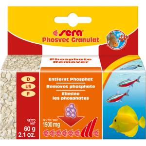 Sera Phosvec Granulat 60gr отстранява фосфатите