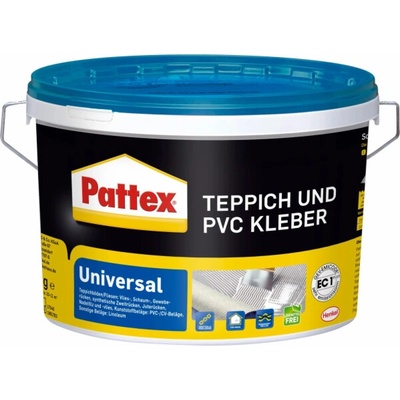 Lepidlo na koberce Pattex, univerzální lepidlo na koberce a PVC, kbelík 4 kg