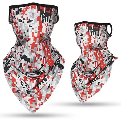 Hoodstyle Бандана маска бял камуфлаж Doggy Dogg HoodStyleBNZ-239 - Камуфлаж, размер