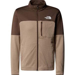 The North Face Детско поларено яке The north face Kid's Teen Hike Midlayer Fullzip Fleece jacket - Mushroom Grey / Smokey Brown - размер XXL (703-5339-0516)