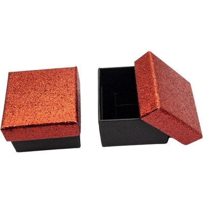 Marebilo dárková krabička 5 x 5 cm červená – Zboží Dáma