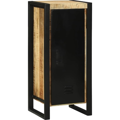 vidaXL Шкаф за баня Кафяво 40 x 35 x 90 см Солидно мангово дърво (4013613)