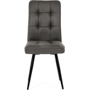 Autronic DCL-D1250 GREY3 šedá látka černý kov