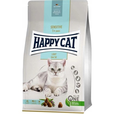 Happy Cat Sensitive Light suché krmivo pro dospělé kočky 4 kg