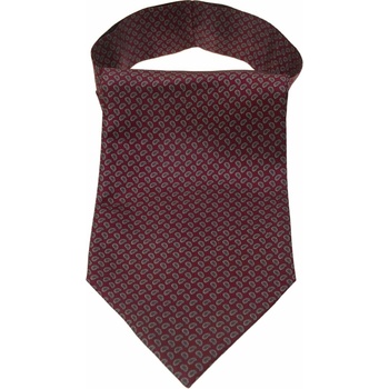 Kravatová šatka Askot bordó