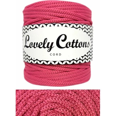 Polyesterová šňůra Lovely Cottons 3mm - Růžová