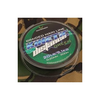 Gardner Šnúra Kinetic Distance Braid Zelená 300m 0,20mm 9,1kg